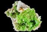 Vibrant Green Pyromorphite Crystal Cluster - China #112209-1